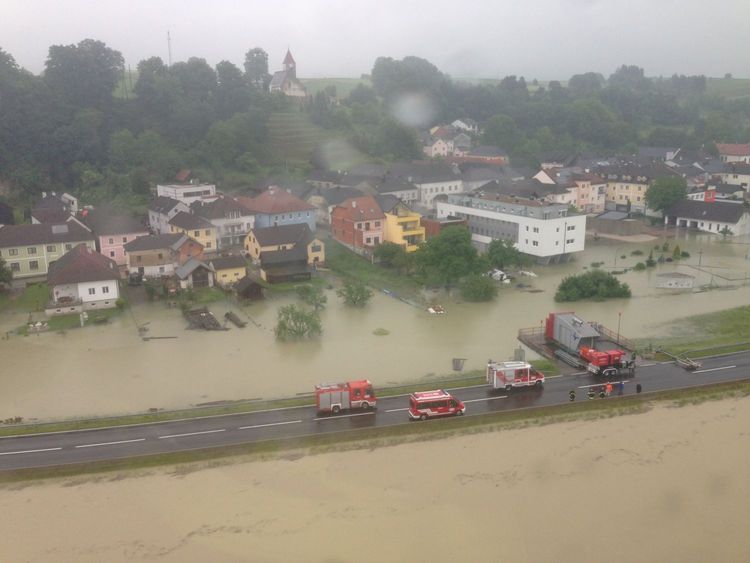 Sachgebiet Hochwasserschutz - FF Ardagger Markt